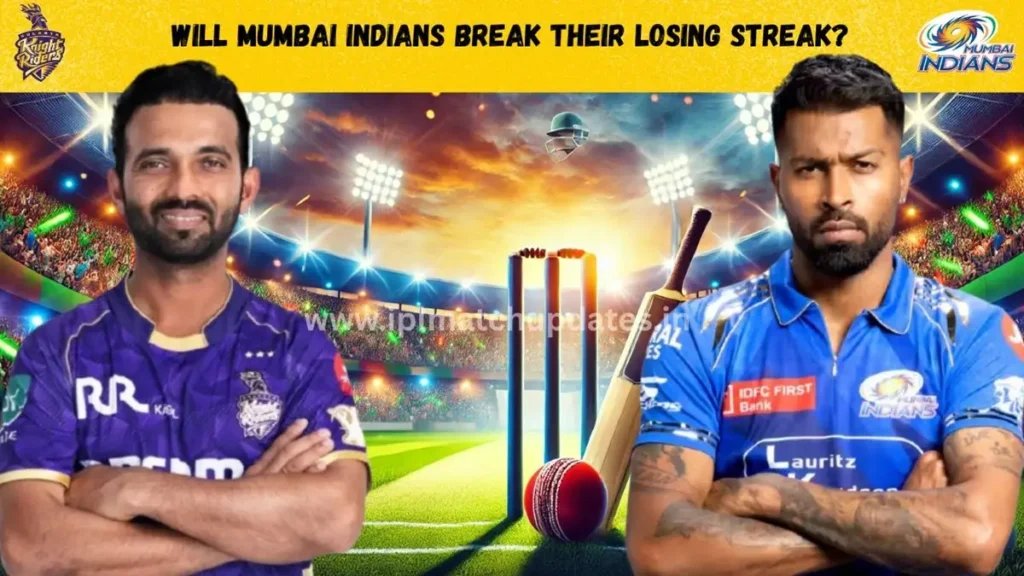 Mumbai Indians vs Kolkata Knight Riders-IPL 2025 Match 12 Preview and Key Stats