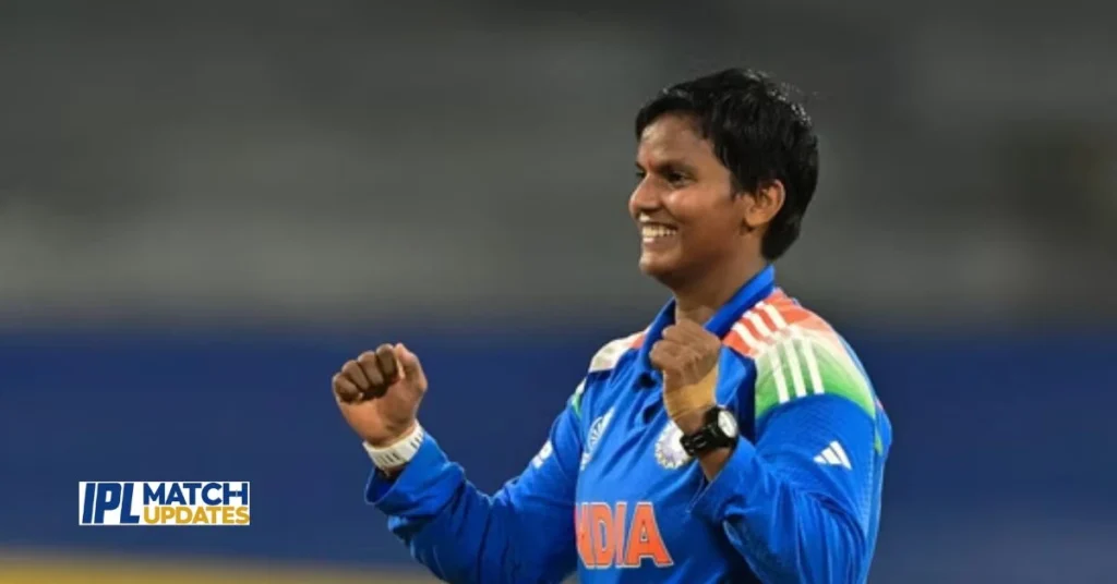 Deepti Sharma hits Pakistan batter