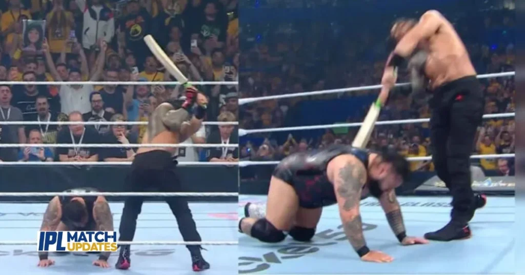 Roman Reigns Turns Virat Kohli in WWE Crown Jewel 2025