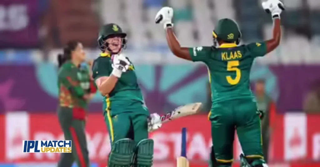South Africa to Thrilling Win